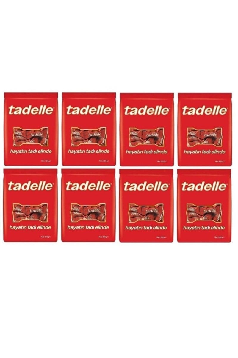 Tadelle Mini Fındık Dolgulu Sütlü Çikolata 200 Gr x8 Adet