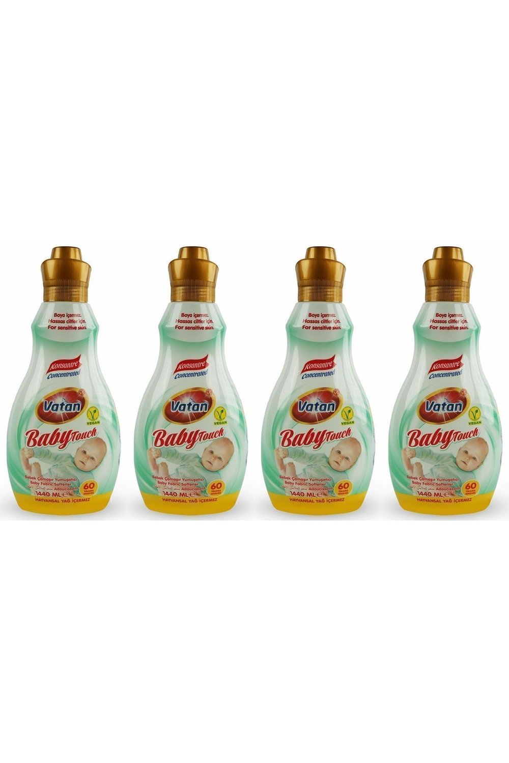 Vatan Baby Touch Konsantre Çamaşır Yumuşatıcı 1440 ml x4 Adet