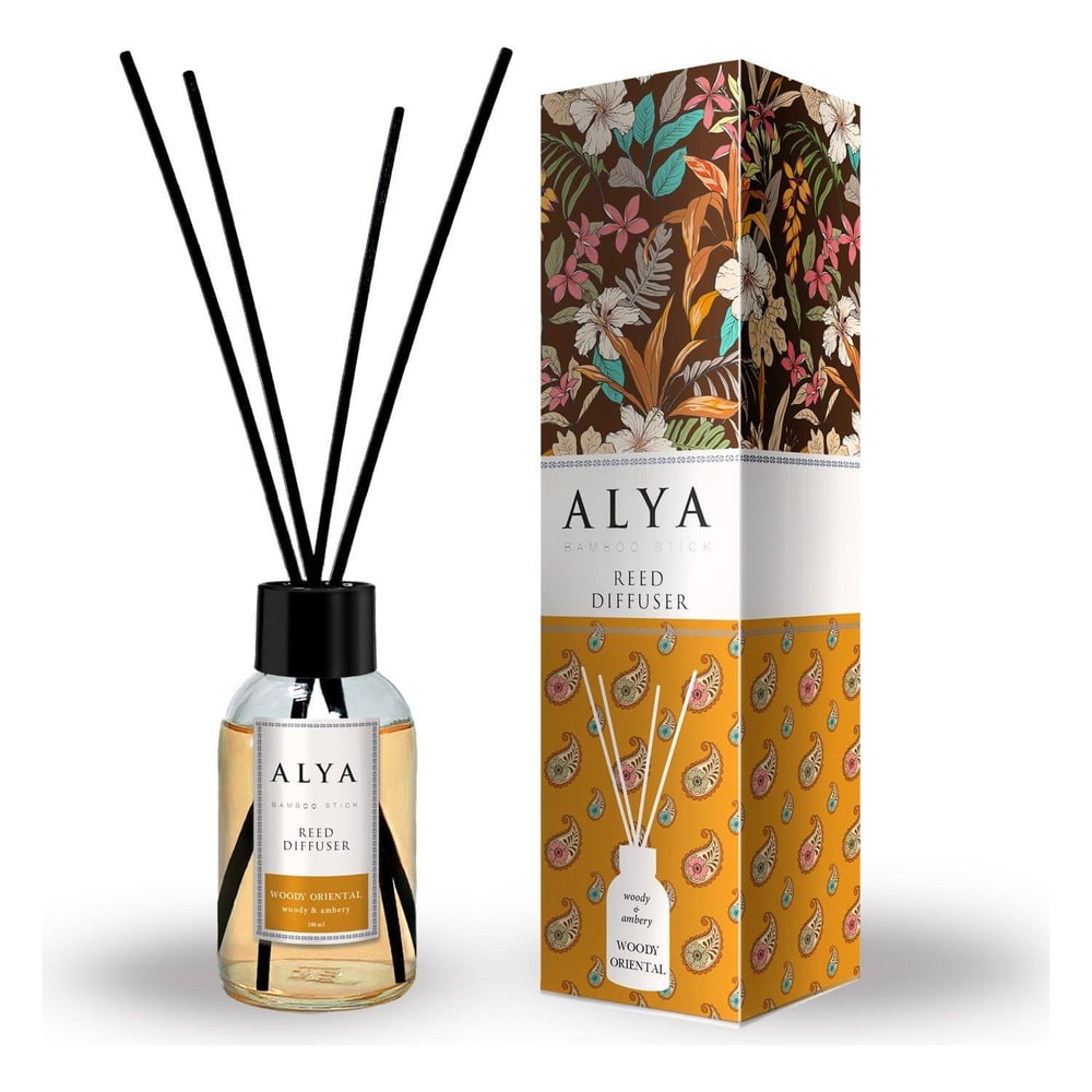 Alya Woody Oriental Bambu Çubuklu Oda Kokusu 100 ml