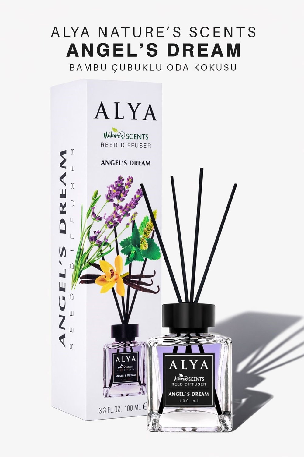 Natures Scents Angels Dream Bambu Çubuklu Oda Kokusu