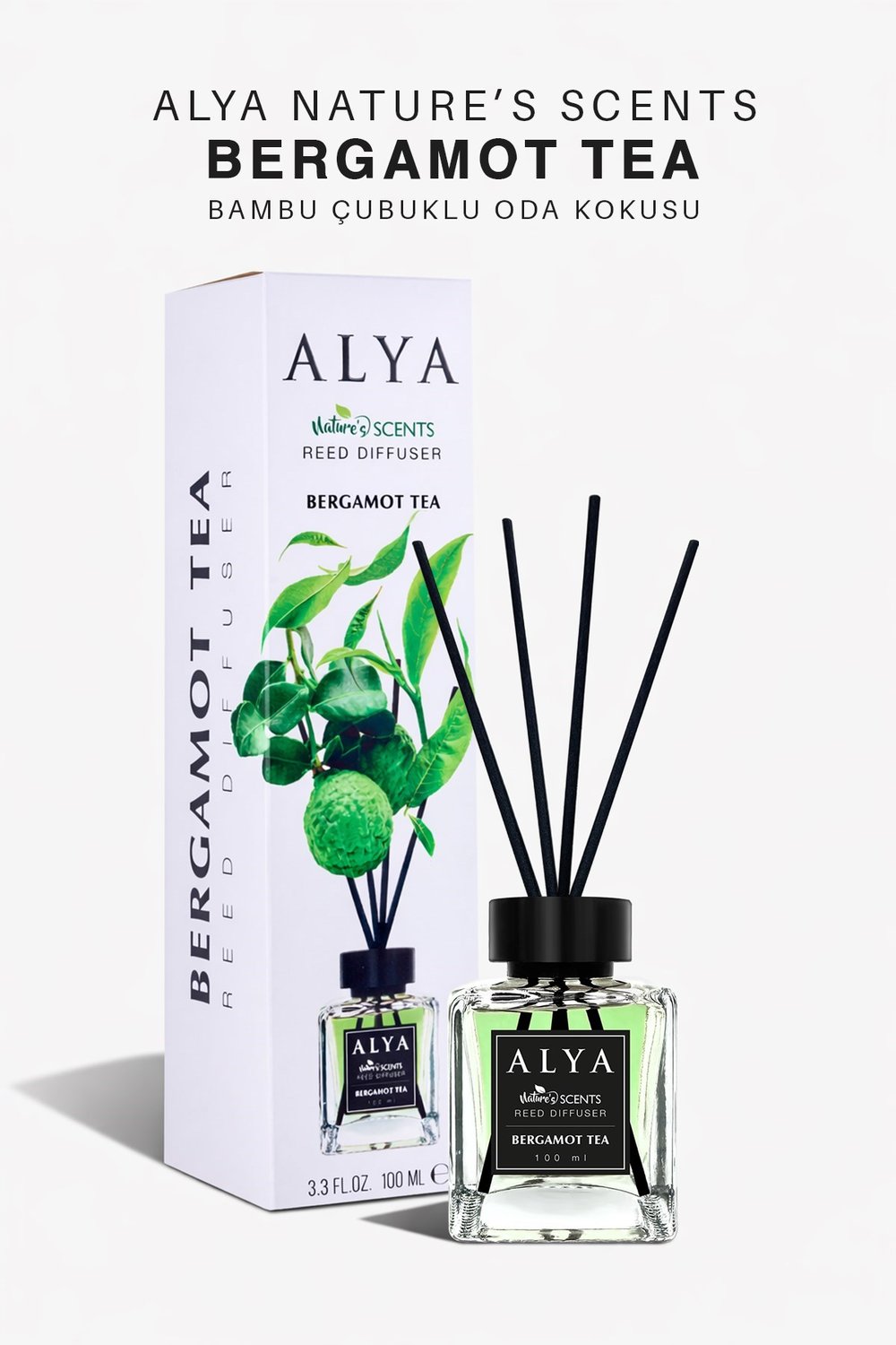 Natures Scents Bergamot Tea Bambu Çubuklu Oda Kokusu-  Bergamotlu Çay Kokusu