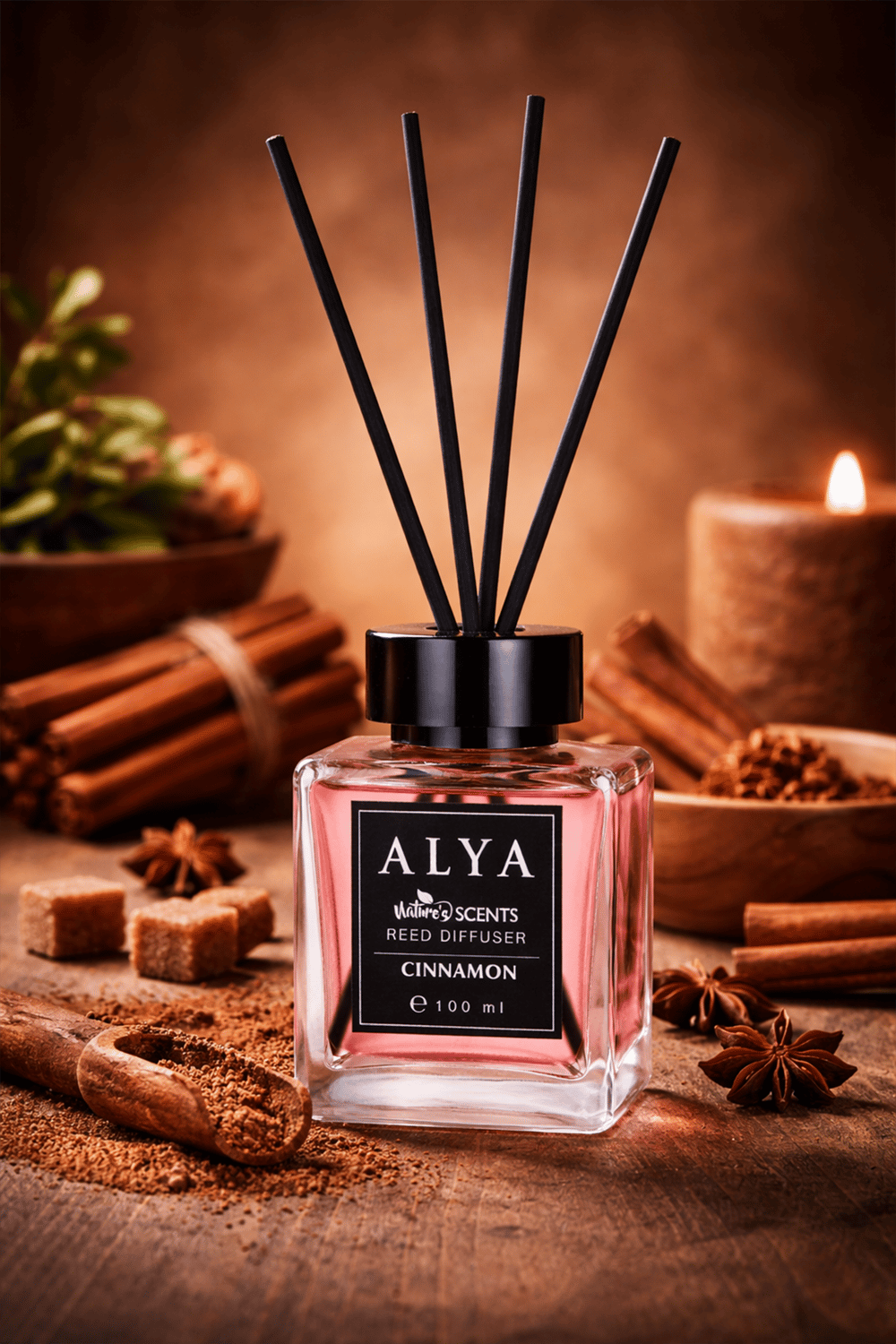 Natures Scents Cinnamon Bambu Çubuklu Oda Kokusu- Tarçın Kokusu