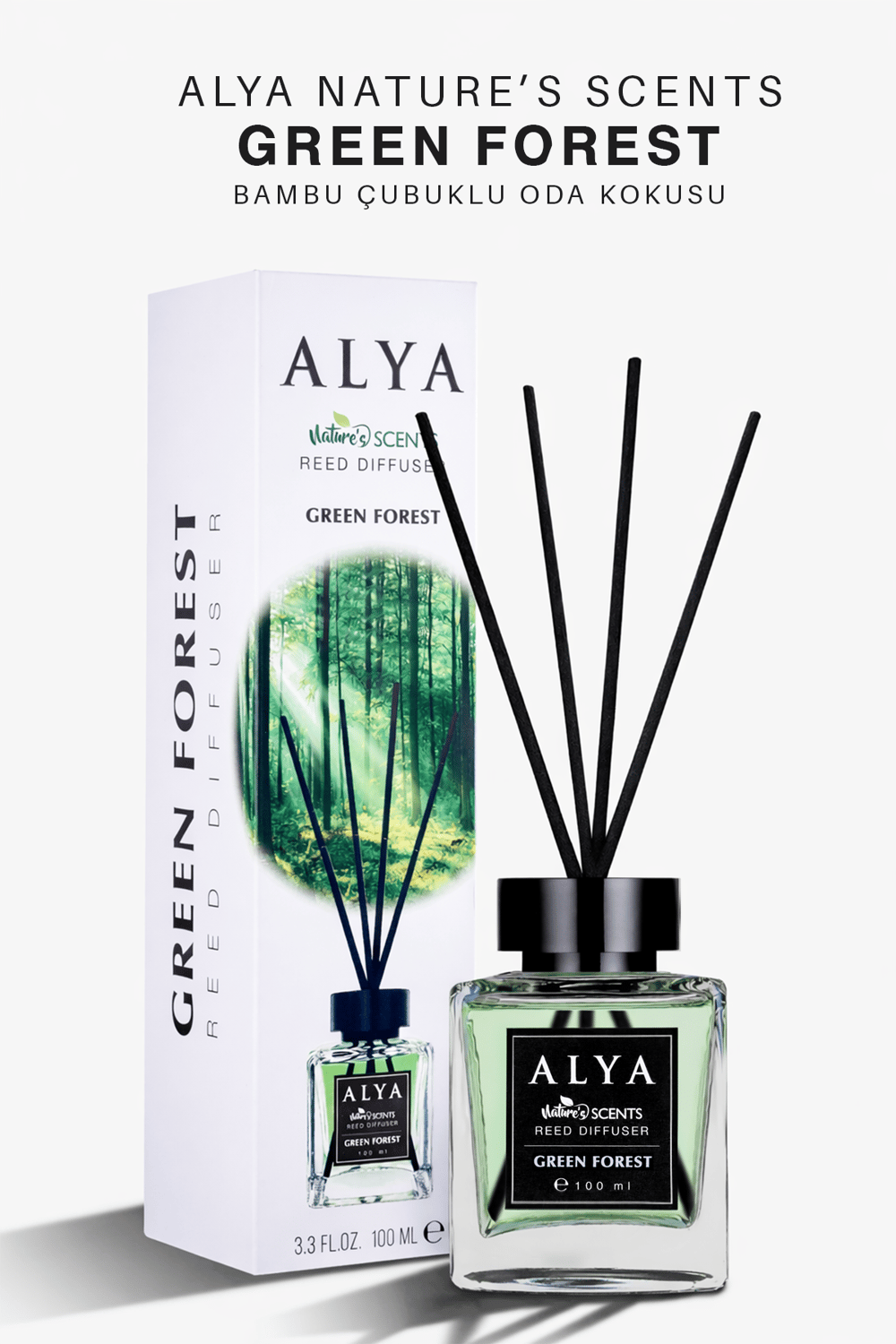 Natures Scents Green Forest Bambu Çubuklu Oda Kokusu