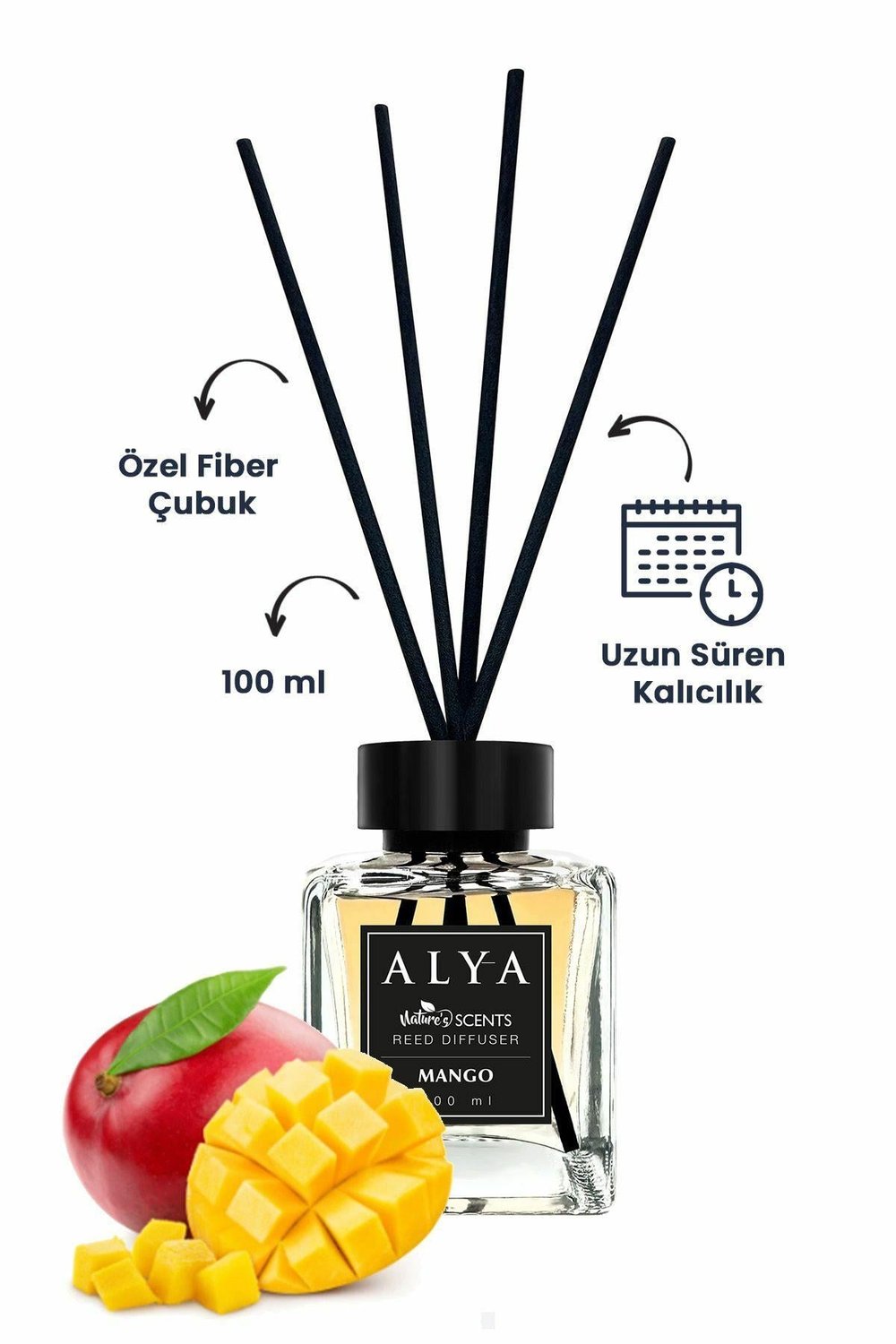 Natures Scents Mango Bambu Çubuklu Oda Kokusu- Mango Kokusu