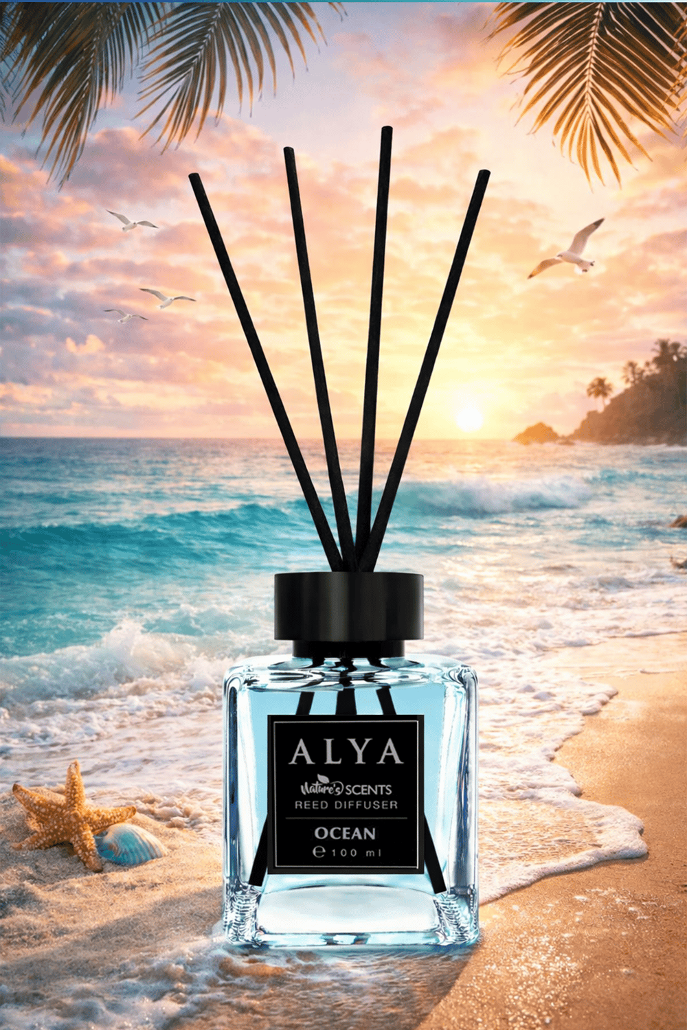 Natures Scents Oceann Bambu Çubuklu Oda Kokusu
