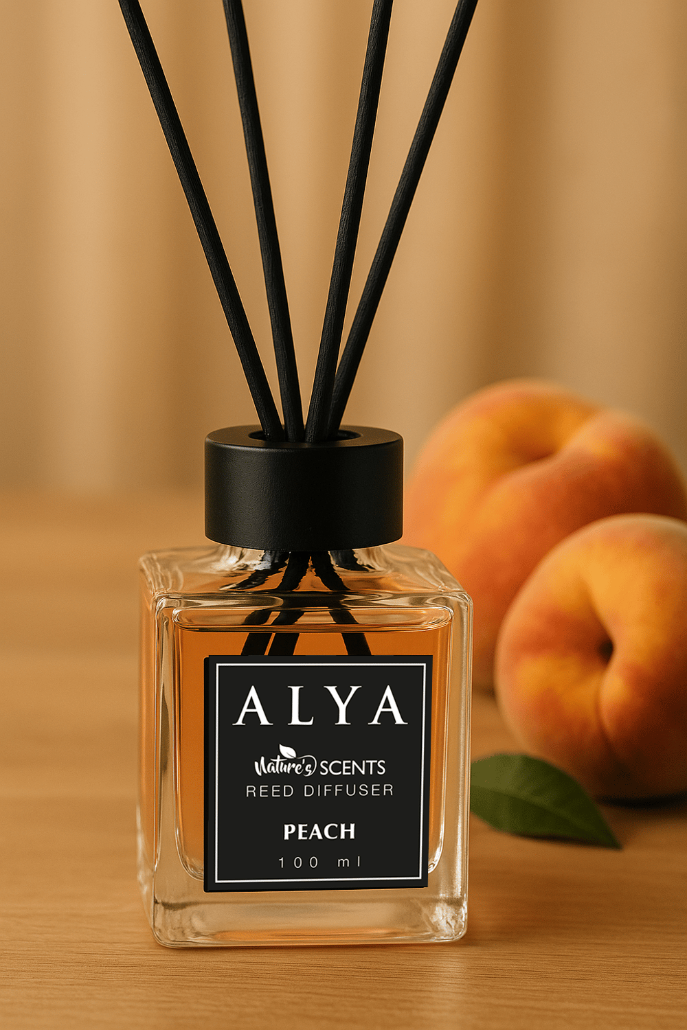 Natures Scents Peach Bambu Çubuklu Oda Kokusu- Şeftali Kokusu