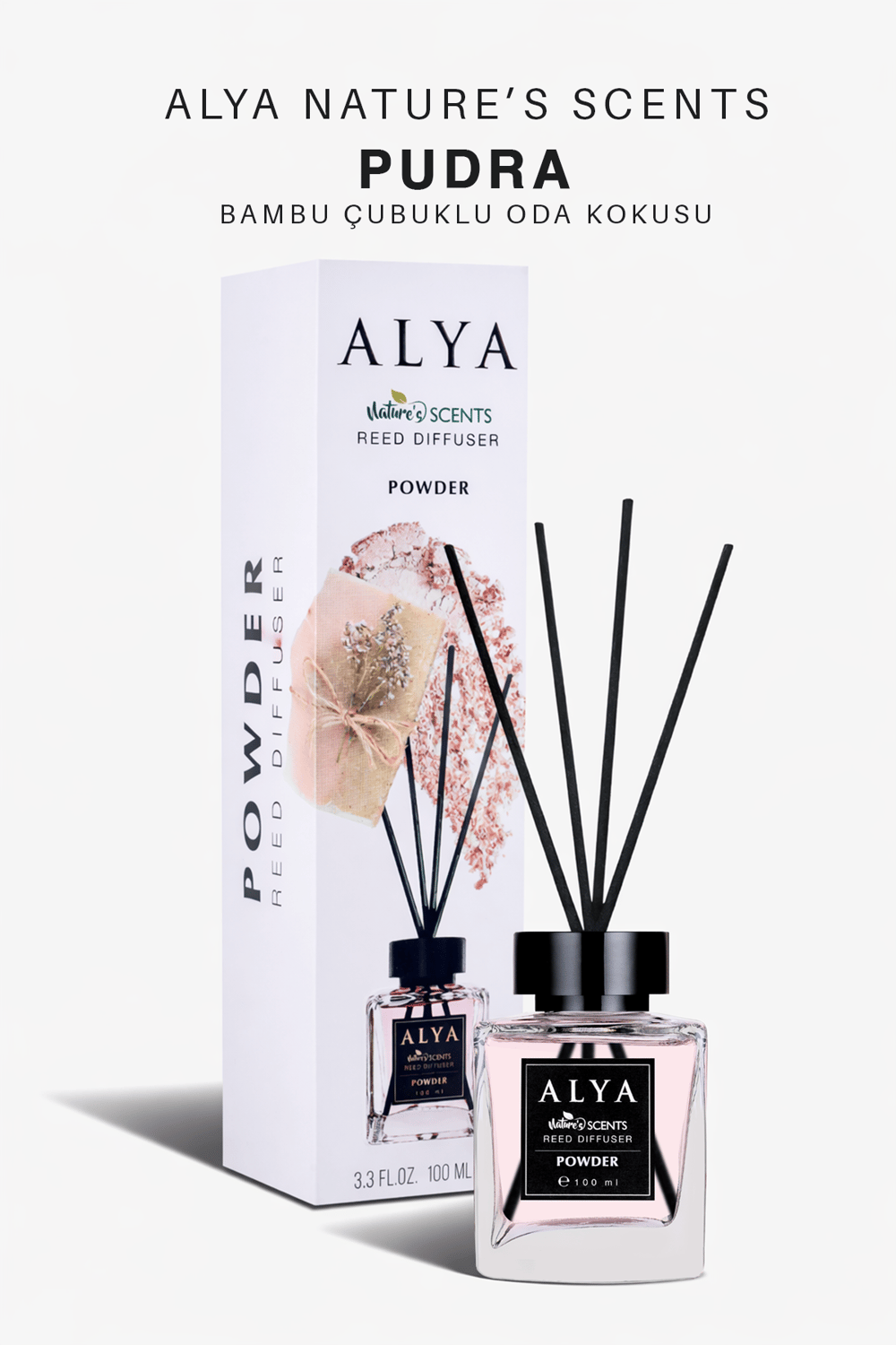 Natures Scents Powder Bambu Çubuklu Oda Kokusu- Pudra Kokusu