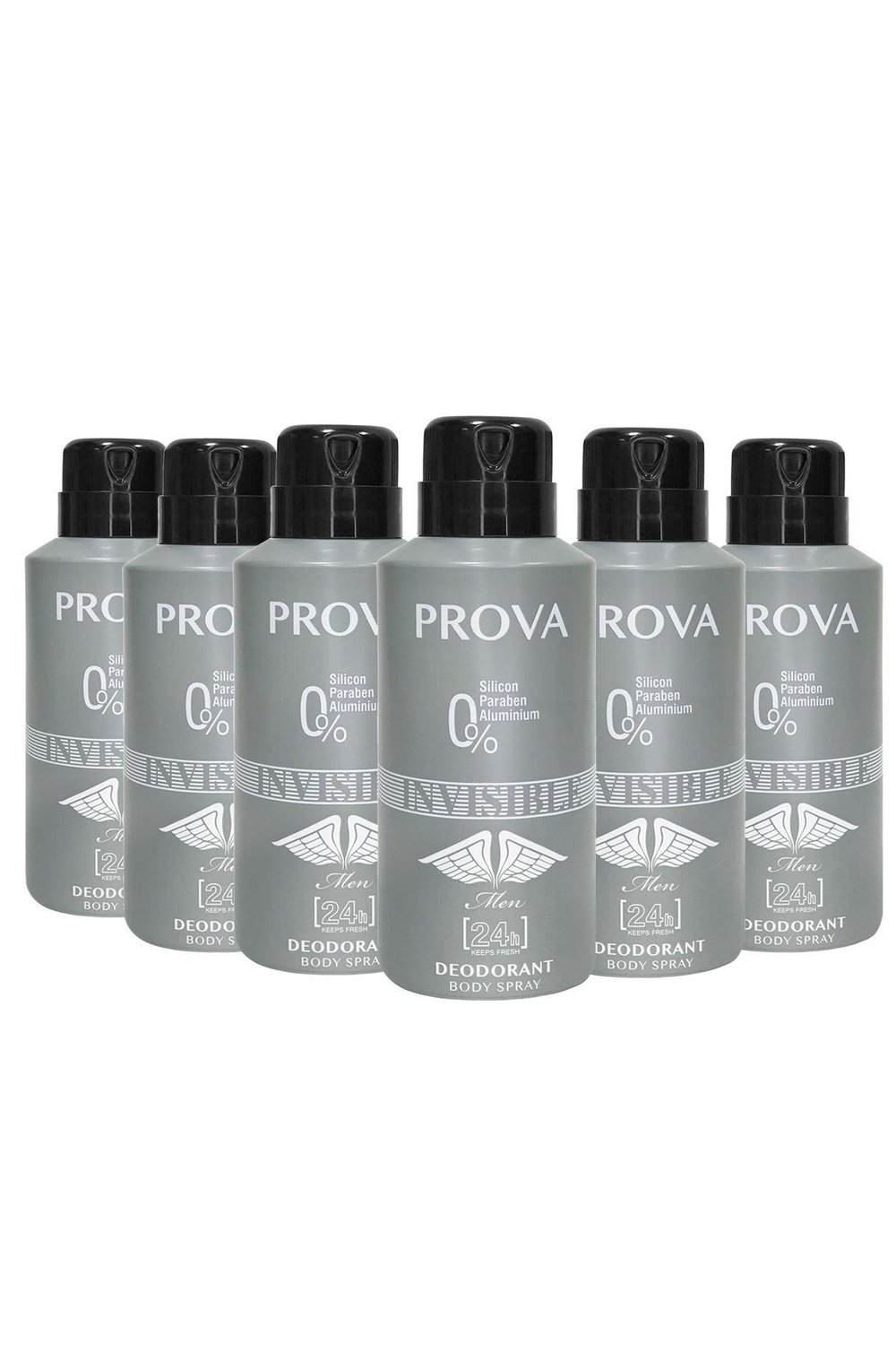 Prova Invisible Erkek Deodorant 150 ml 6 Adet