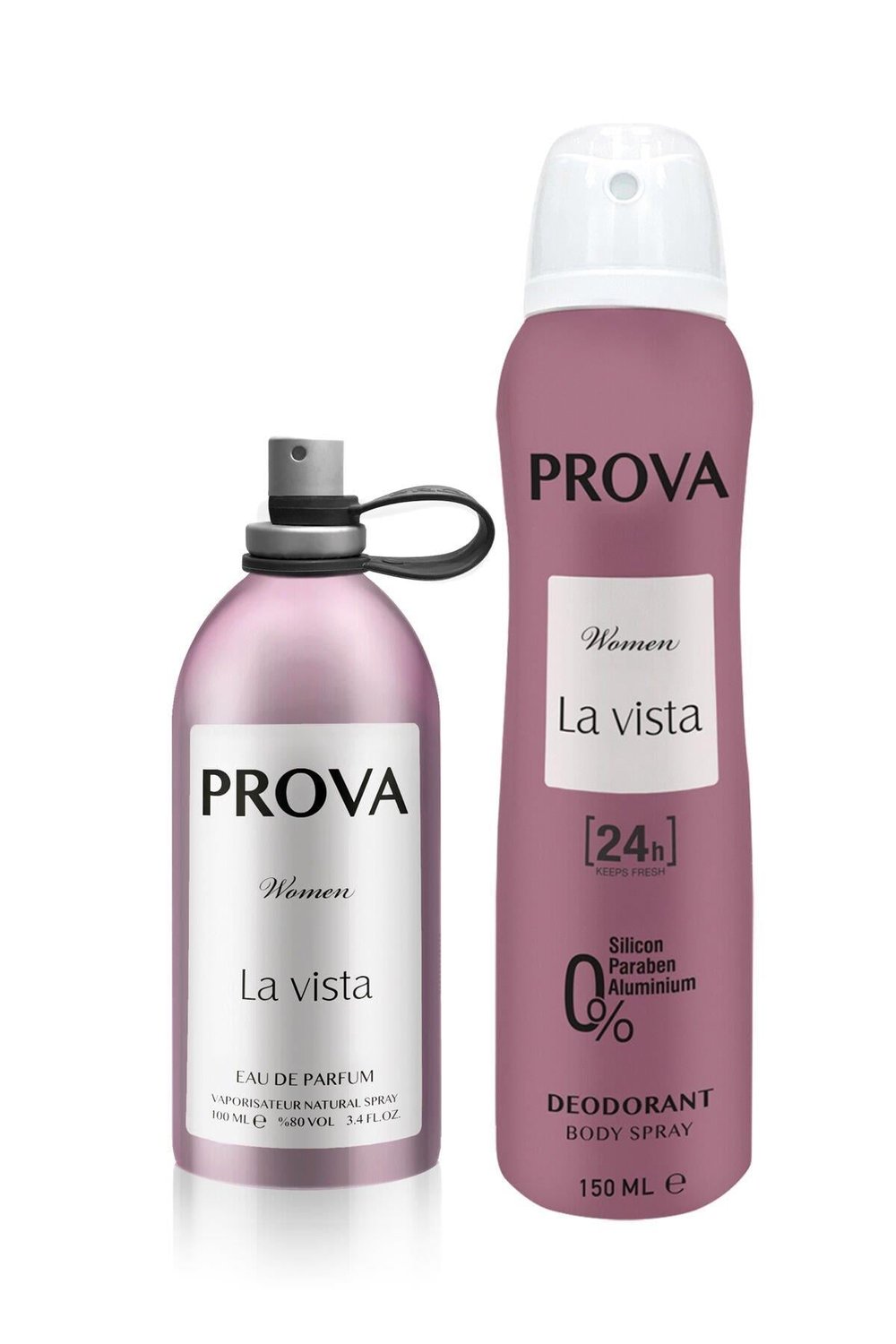 Özel Gün Hediye Kutulu Prova La Vista EDP Kadın Parfüm 120 ml ve Deodorant 150 ml