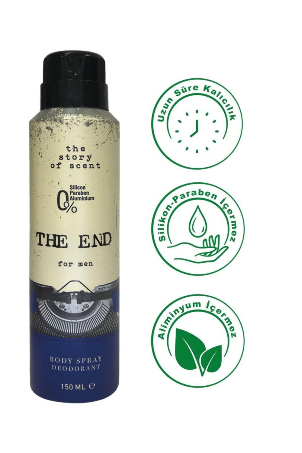 Özel Gün Hediye Kutulu The End  Edt Erkek Parfüm 100 ml  Ve Deodorant 150 ml