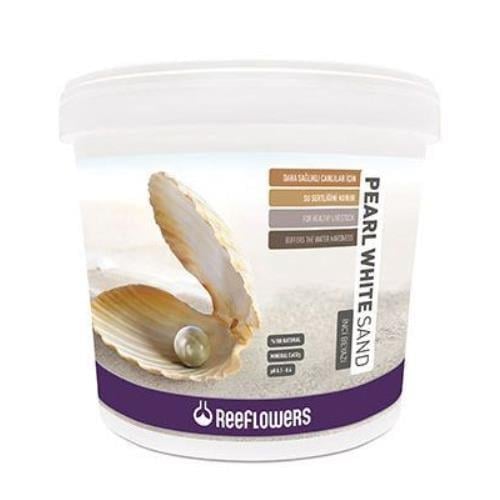 Reeflowers Pearl White Mineralli Akvaryum Kumu 25 Kg ( 0,5-1mm)