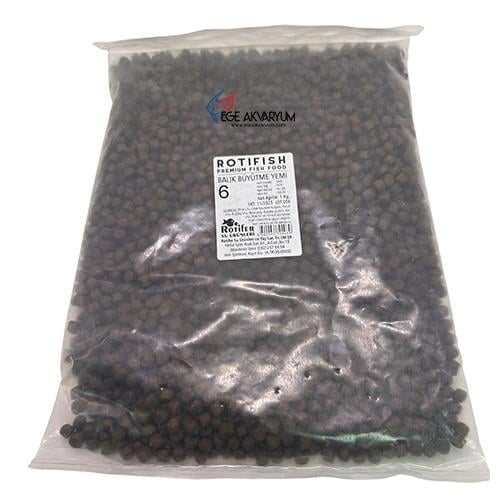 Rotifish Granül Yavru Balık Yemi ( Alabalık Yemi ) 1 Kg 6 mm