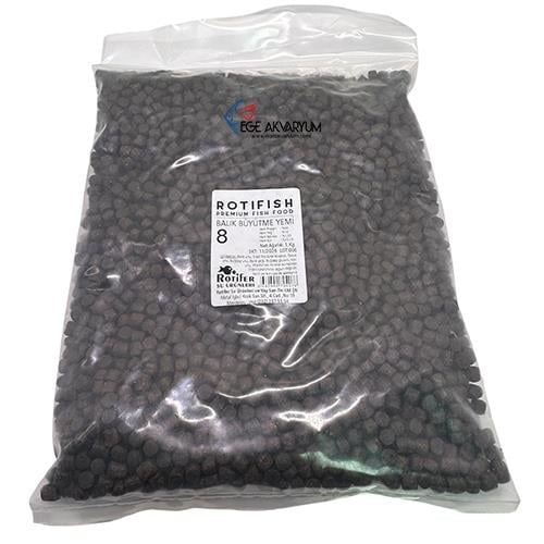 Rotifish Granül Yavru Balık Yemi ( Alabalık Yemi ) 1 Kg 8 mm