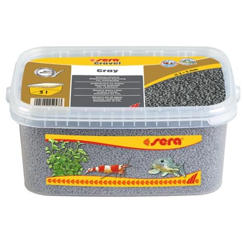 Sera Akvaryum Kumu Gri 2-3 Mm 3 Litre