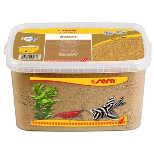 Sera Akvaryum Kumu Toprak Rengi 0-2 Mm 6 Litre