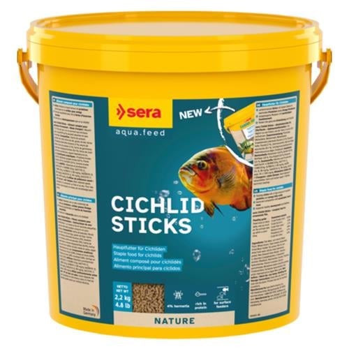 Sera Cichlids Sticks Nature 100 Gr (Kovadan Bölme)
