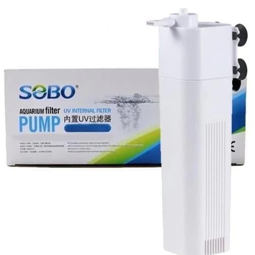 Sobo Wp-390F-UV9 Uv Li Akvaryum İç Filtre 800LT/S 15w
