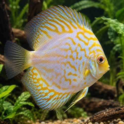 Yellow Panda Discus 7-8 cm