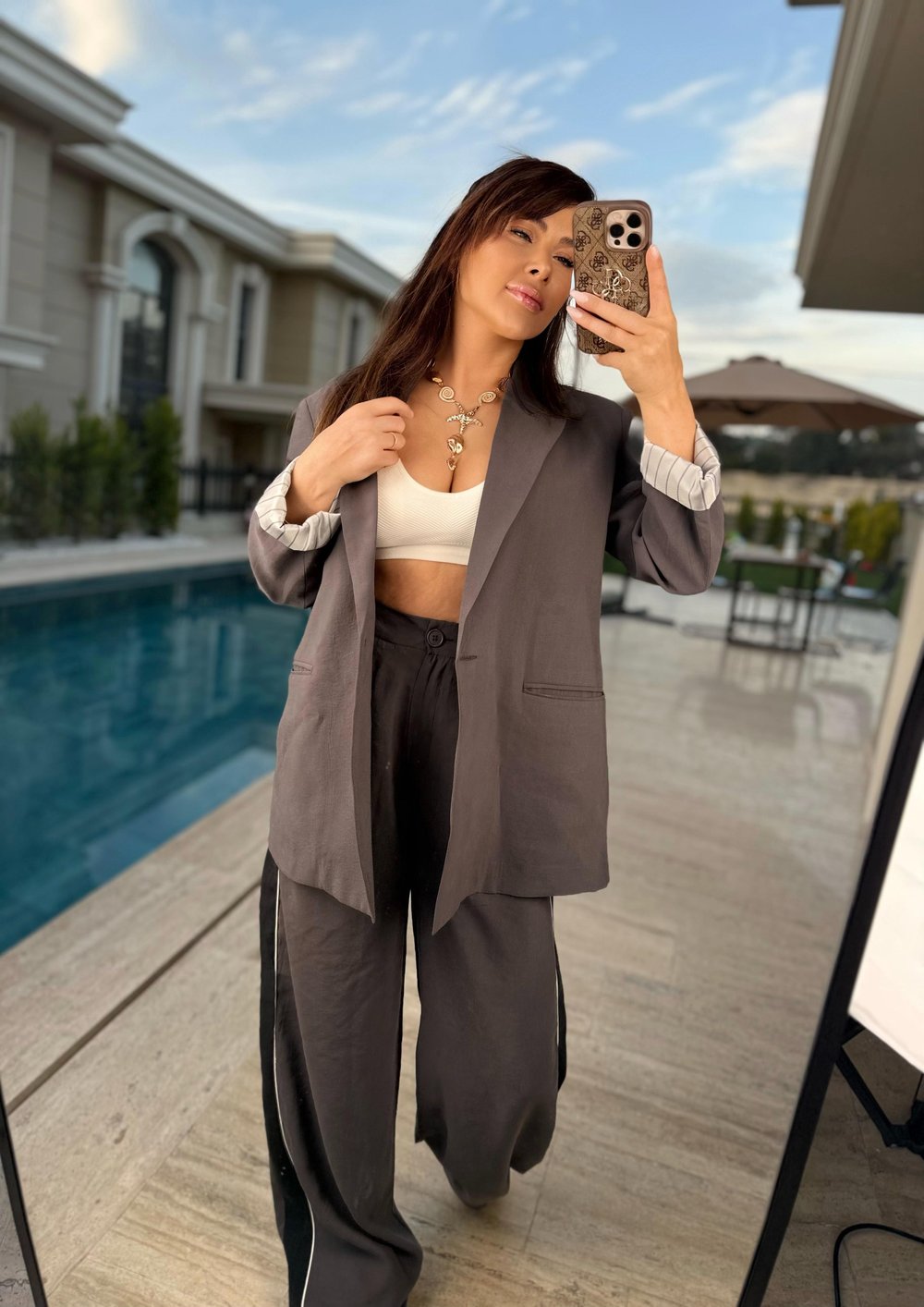 Astar Detay Blazer Ceket