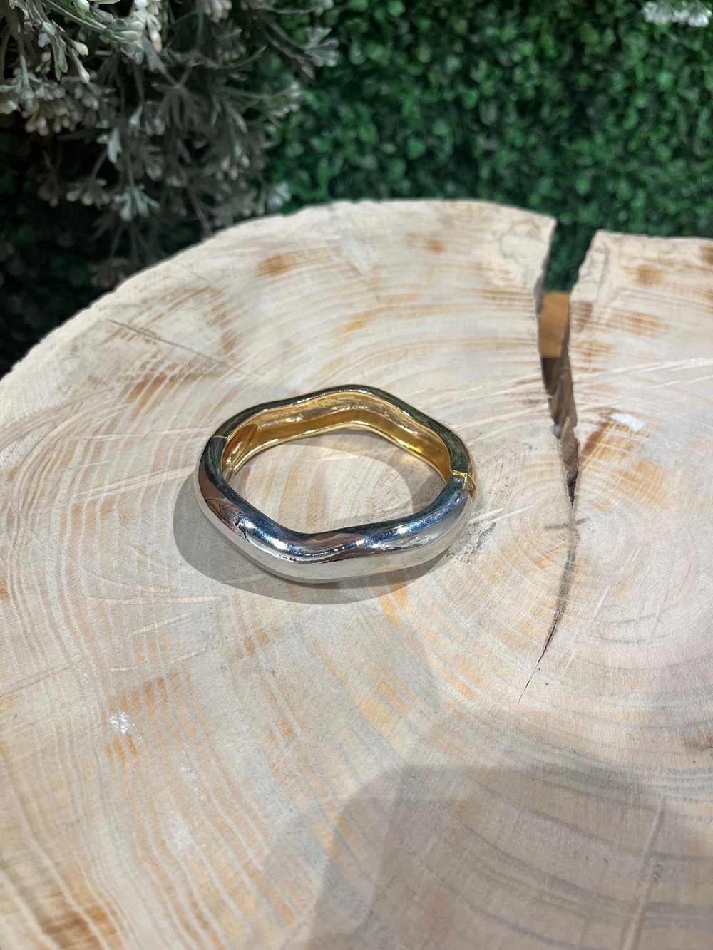 Gold Gümüş Tasarım Kelepçe