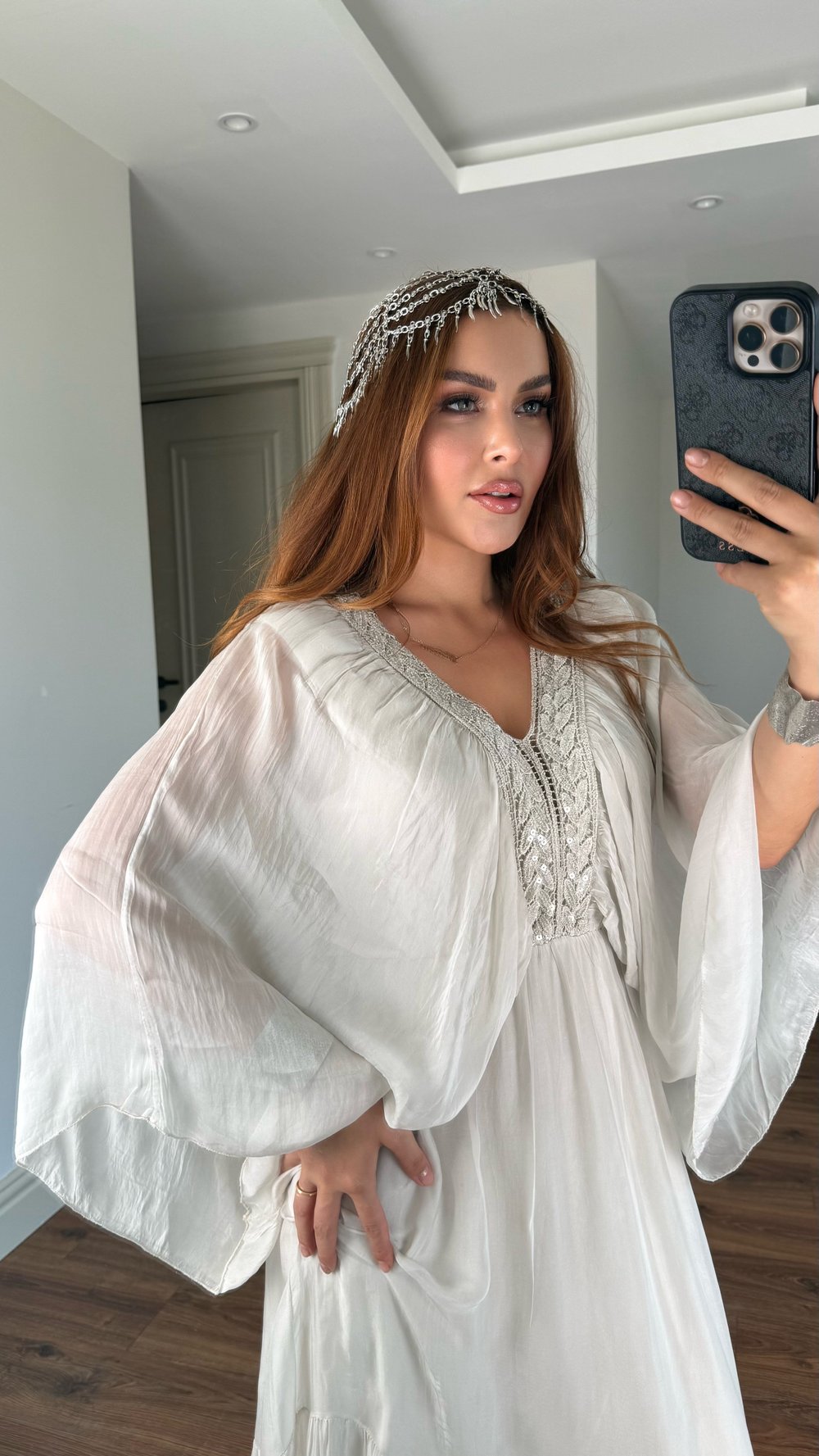 Gümüş Kendy Saç Aksesuarı