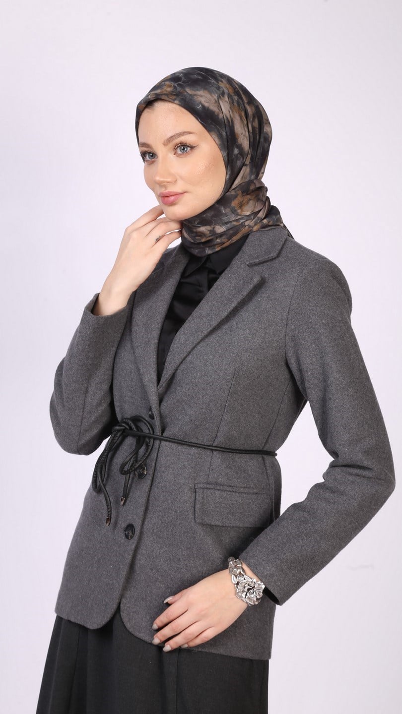 ARVELA DESEN EŞARP TABA