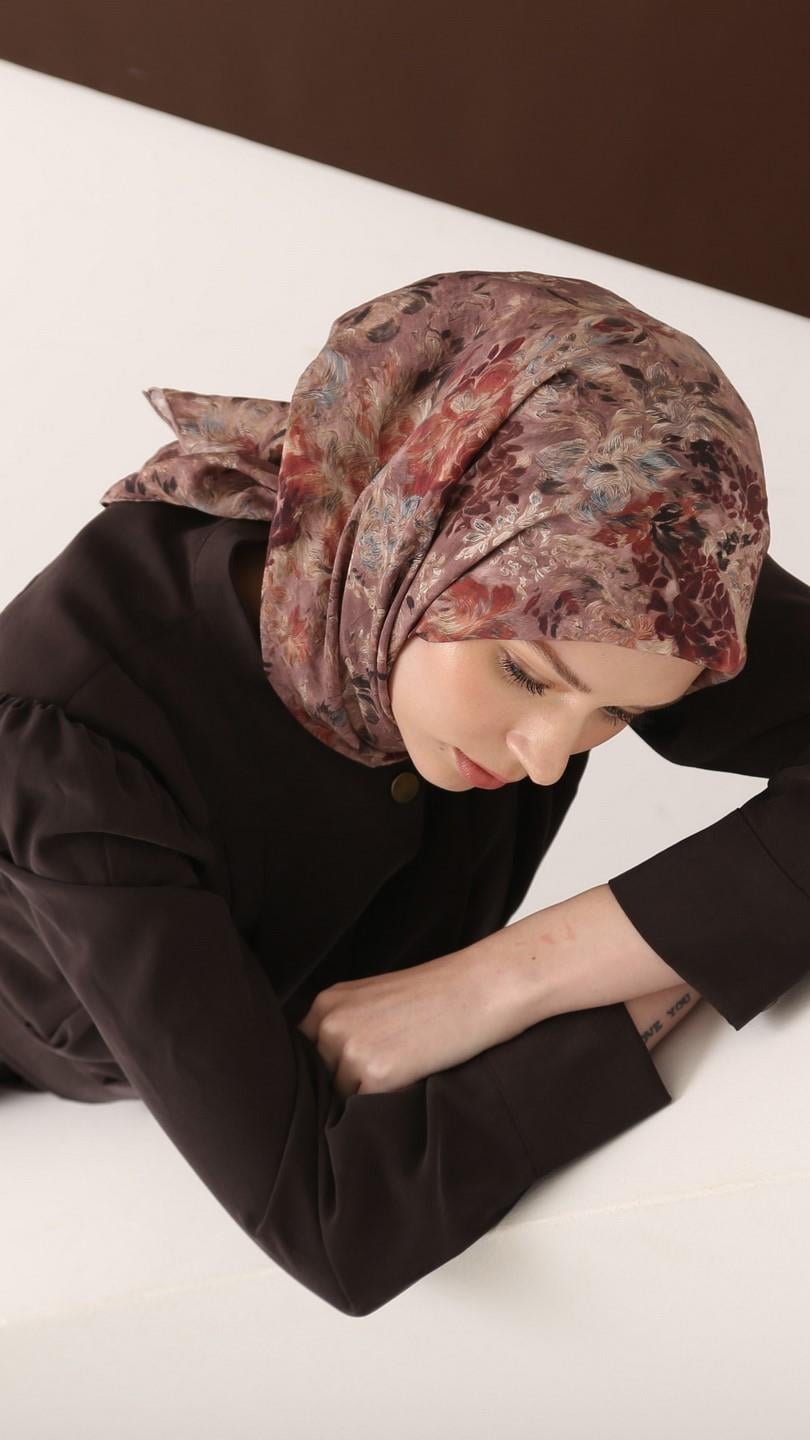 CARMELA DESEN EŞARP GÜL KURUSU