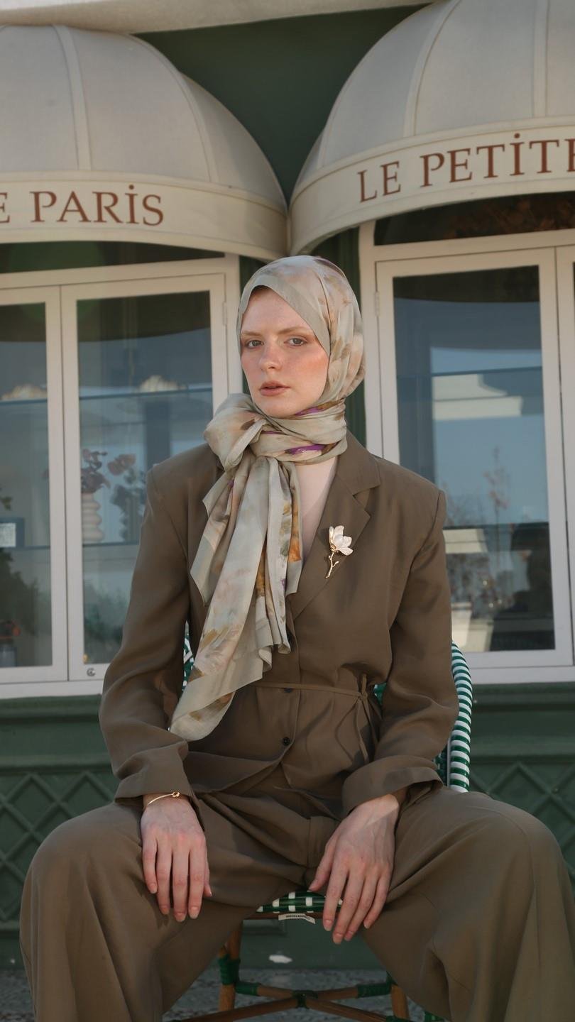ELANOR DESEN ŞAL VİZON-3