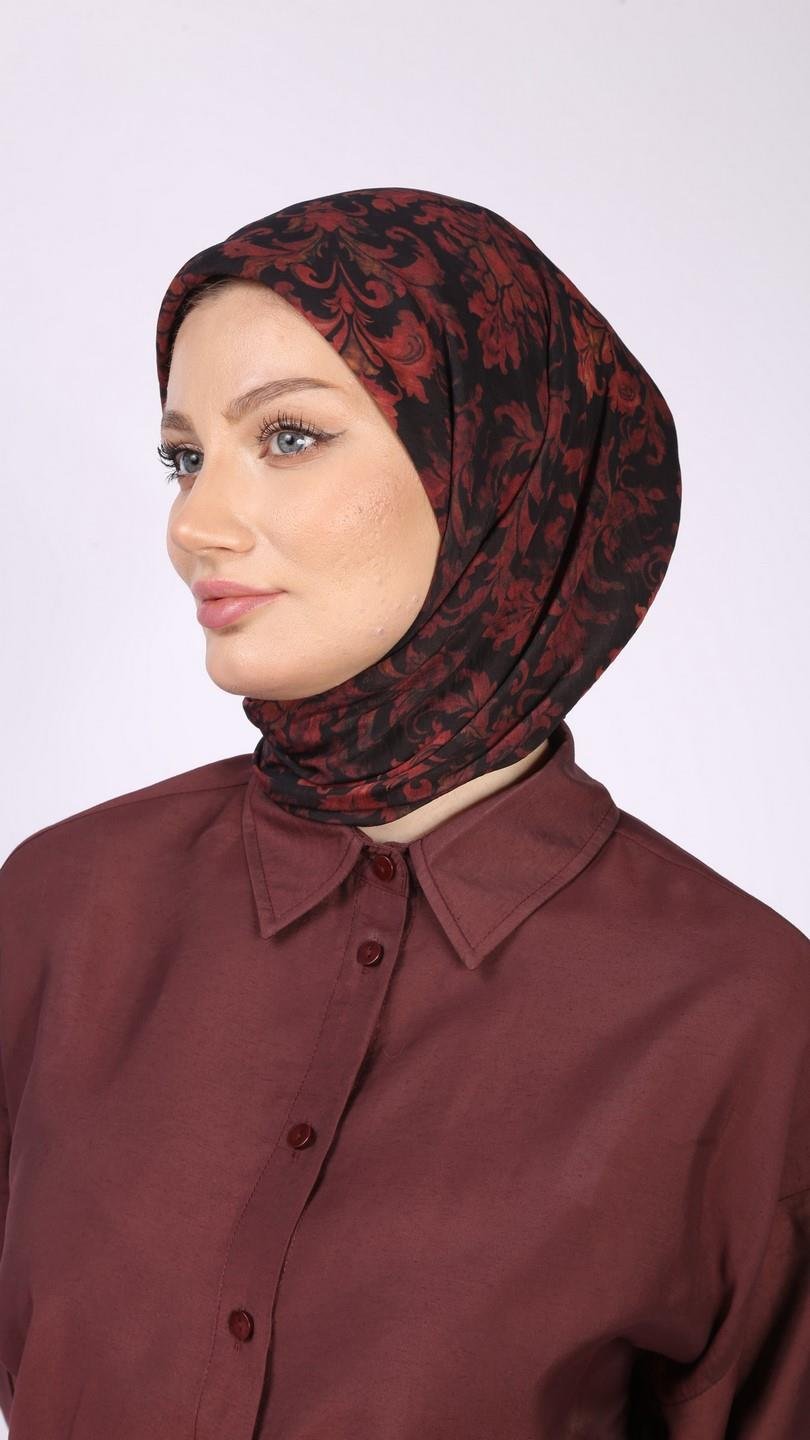 ELEGANT DESEN EŞARP SİYAH