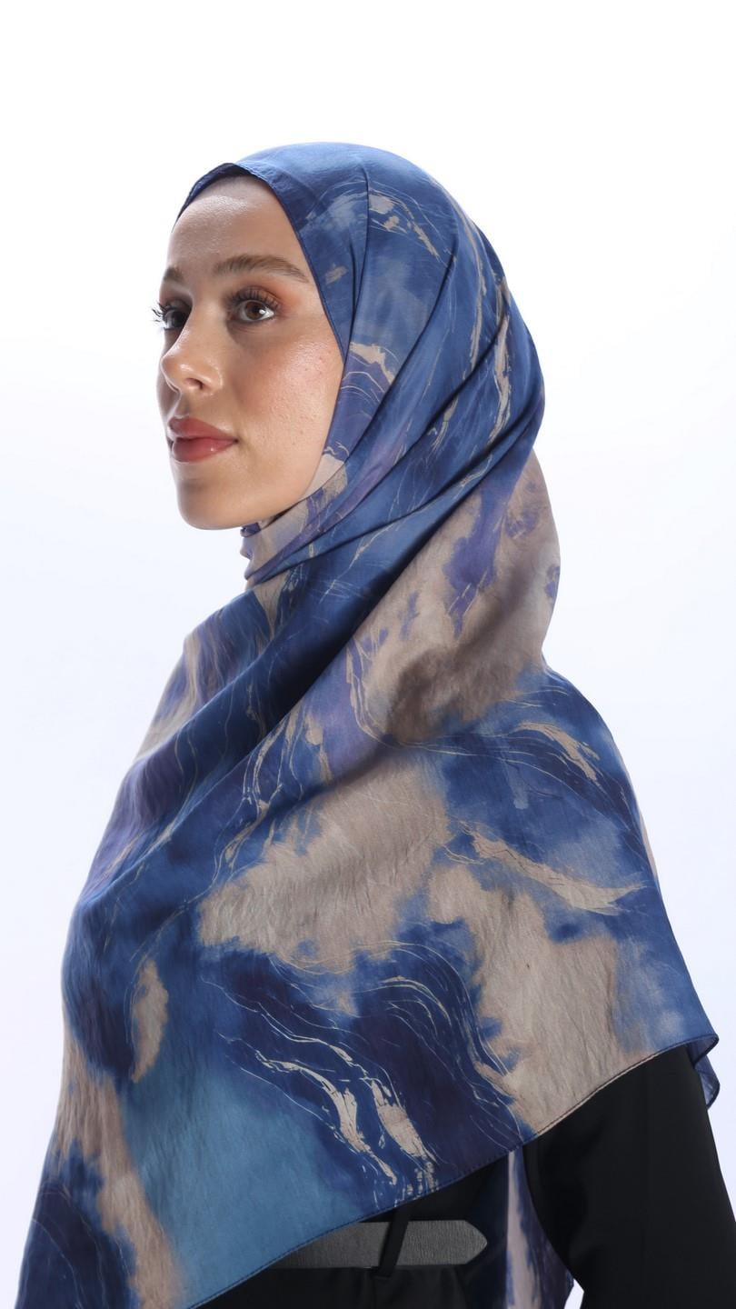 ELYSİA DESEN ŞAL MORCİVERT-2