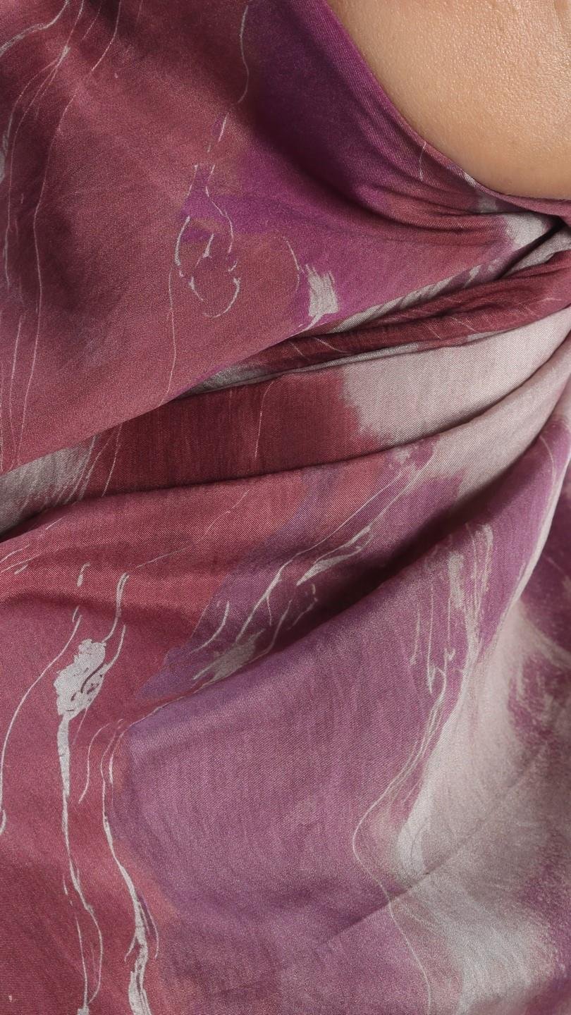 ELYSİA DESEN ŞAL PEMBE-3