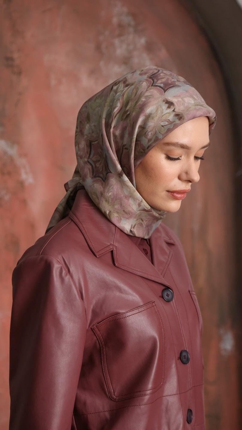 GRACE DESEN EŞARP PEMBE