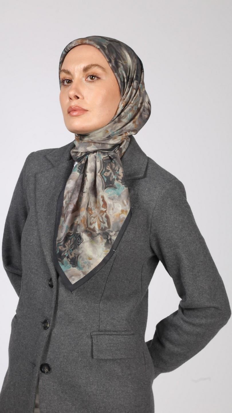 GRACE DESEN EŞARP SİYAH