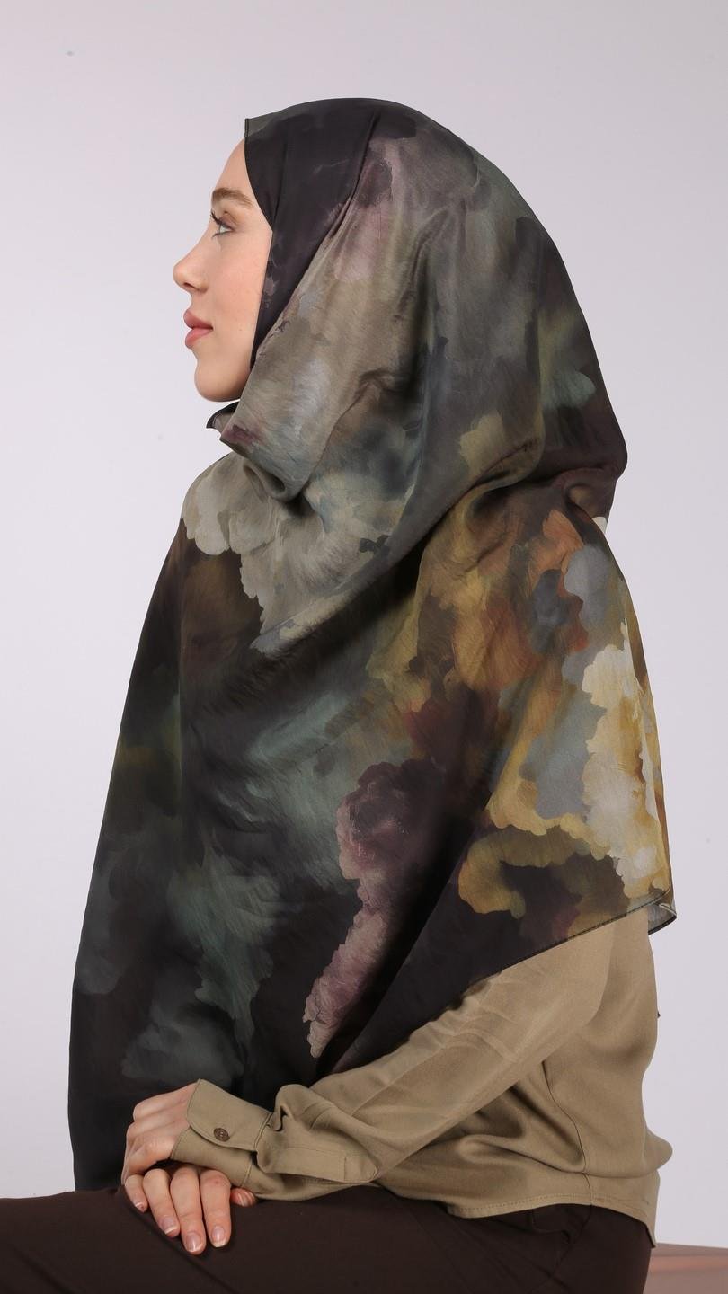 HARMONY DESEN ŞAL SİYAH