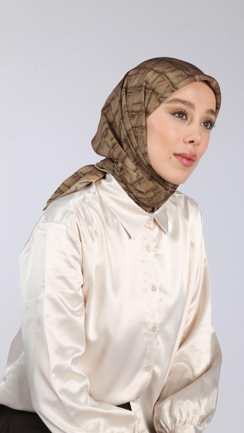 LUMİNA DESEN EŞARP SARI