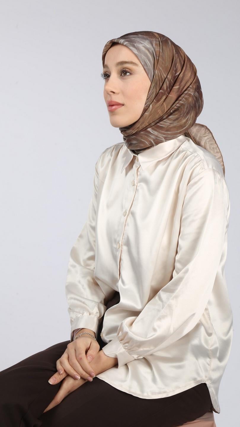 NORA DESEN EŞARP KİREMİT