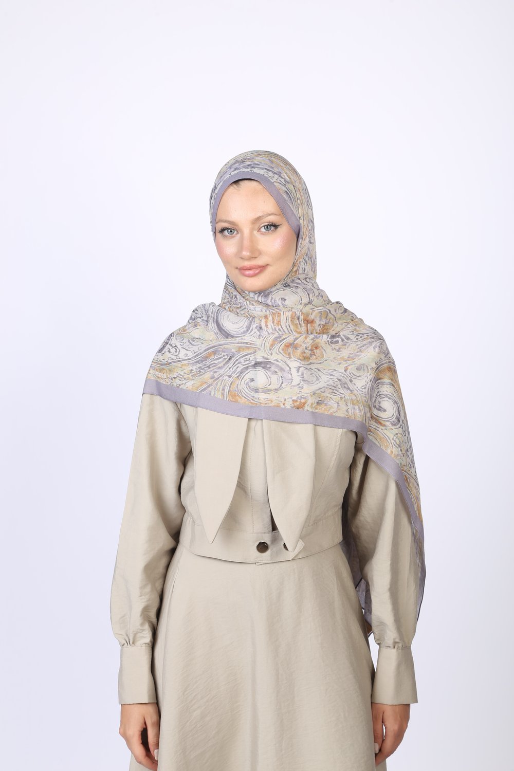SADA DESEN ŞAL-LAVANTA