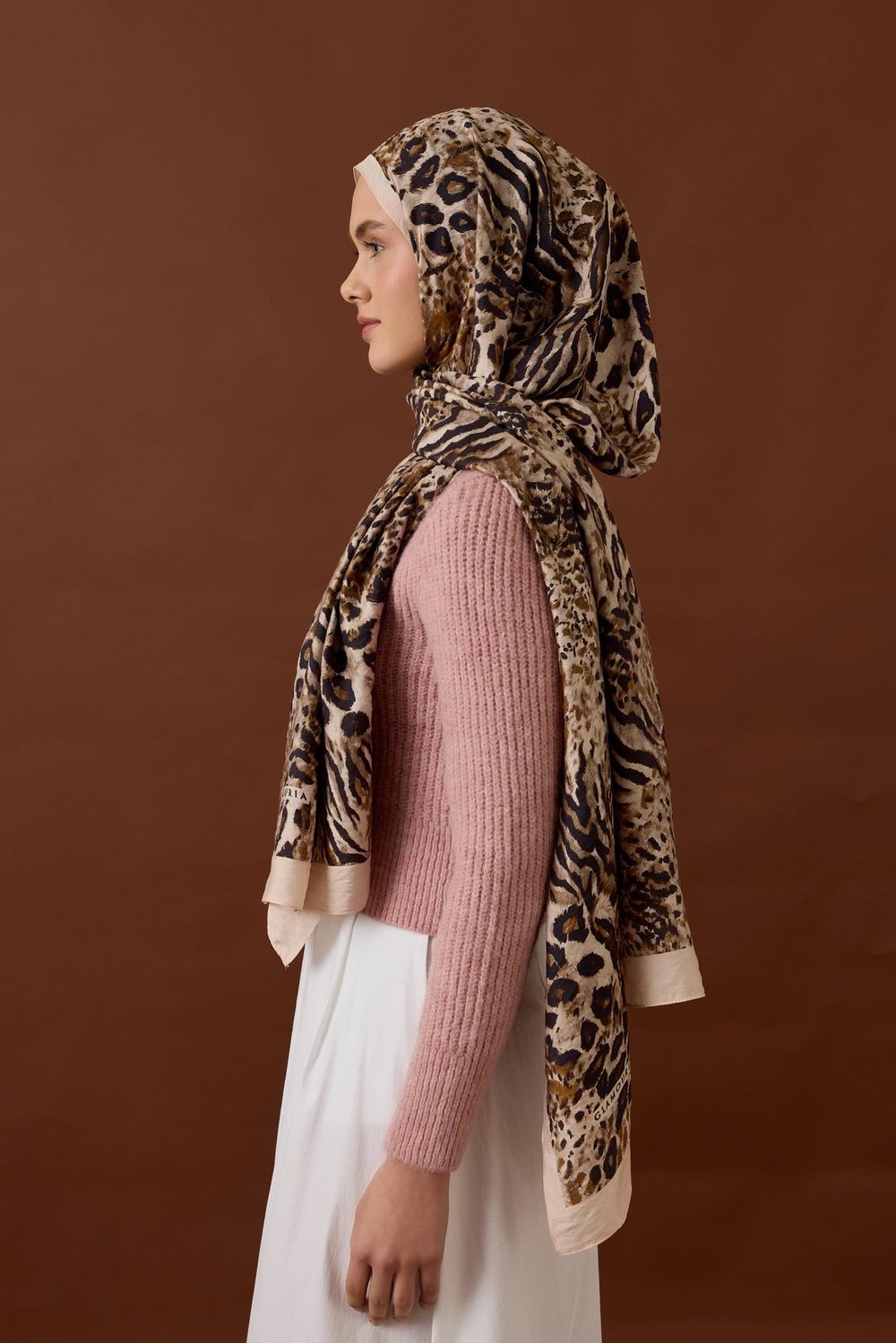 SAVANNA DESEN ŞAL-BEJ-1