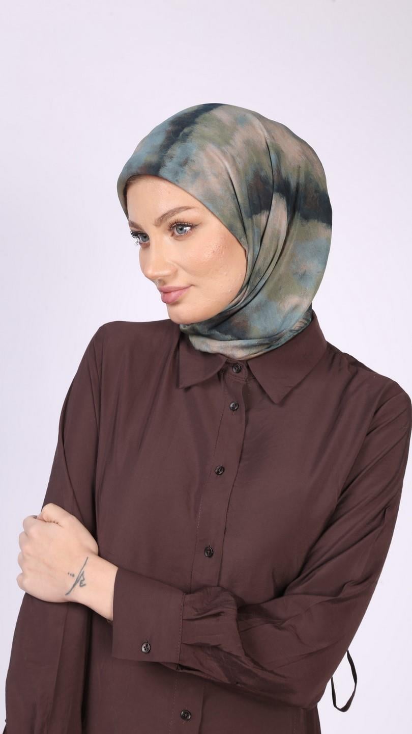 SERENA DESEN EŞARP MİNT YEŞİLİ