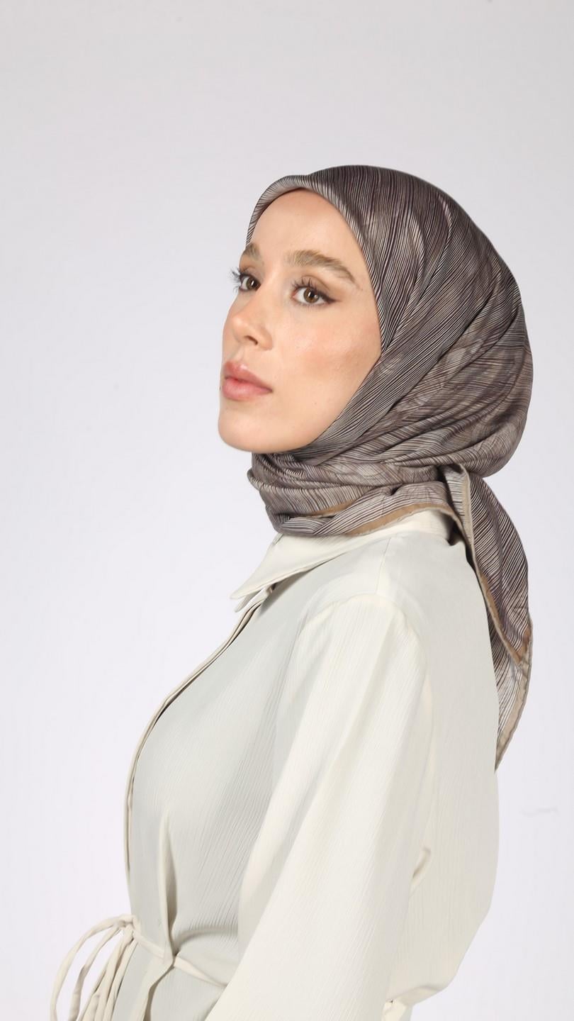 SOLARA DESEN EŞARP SARI