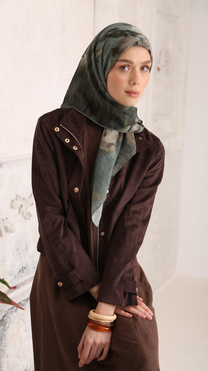 SOREL DESEN EŞARP YEŞİL