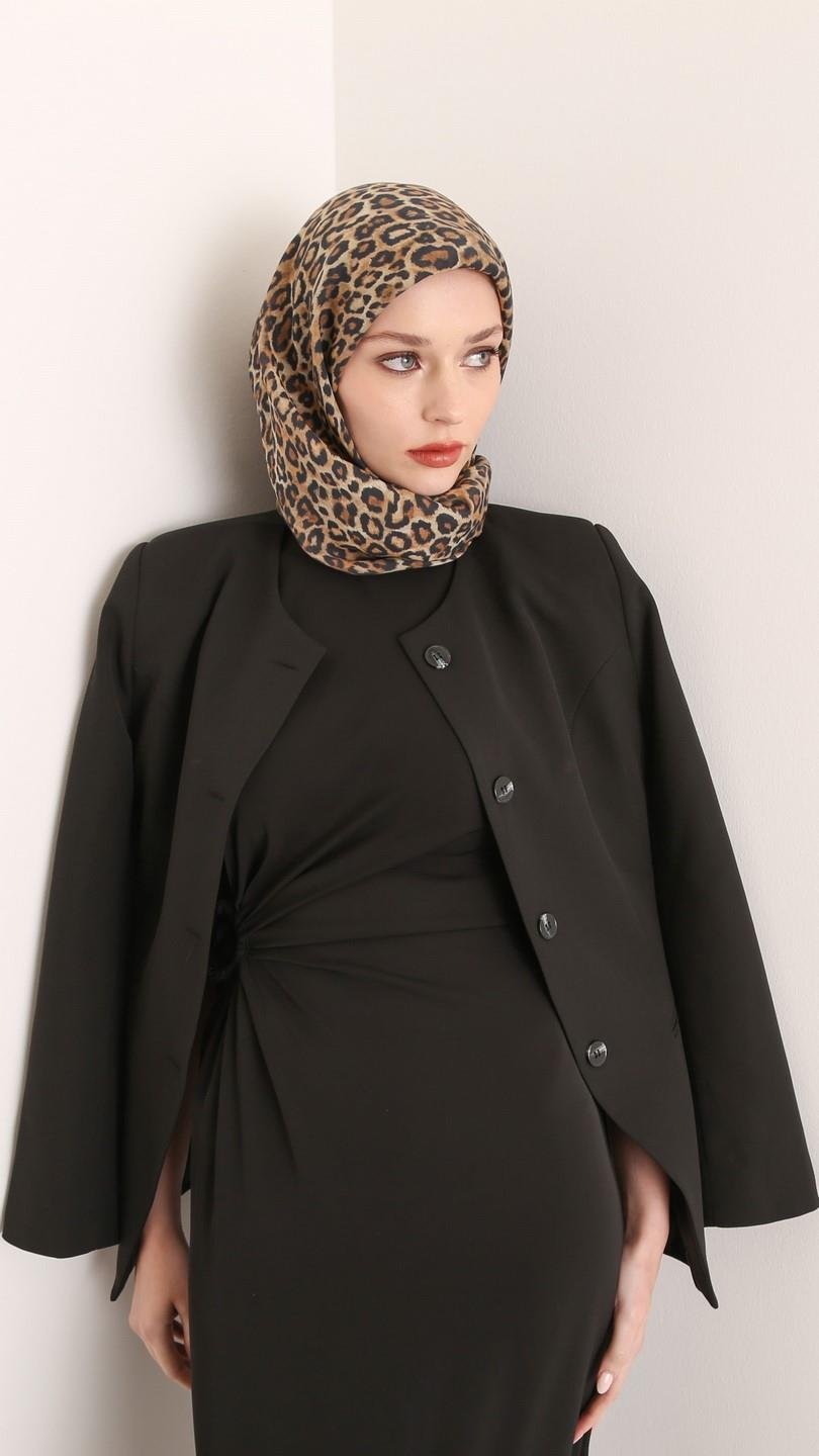 TİNY LEOPARD DESEN EŞARP ORİJİNAL
