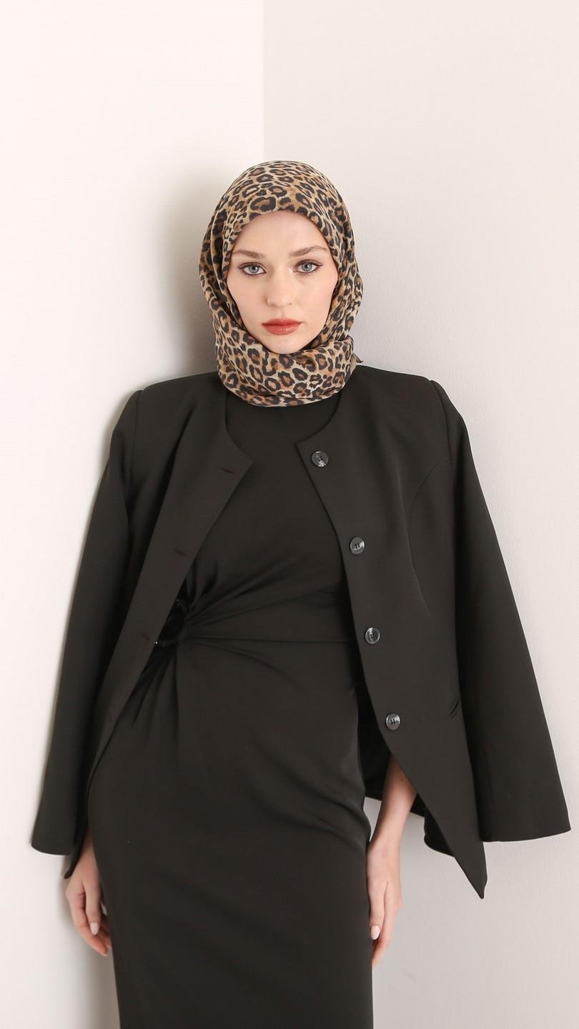 TİNY LEOPARD DESEN EŞARP ORİJİNAL