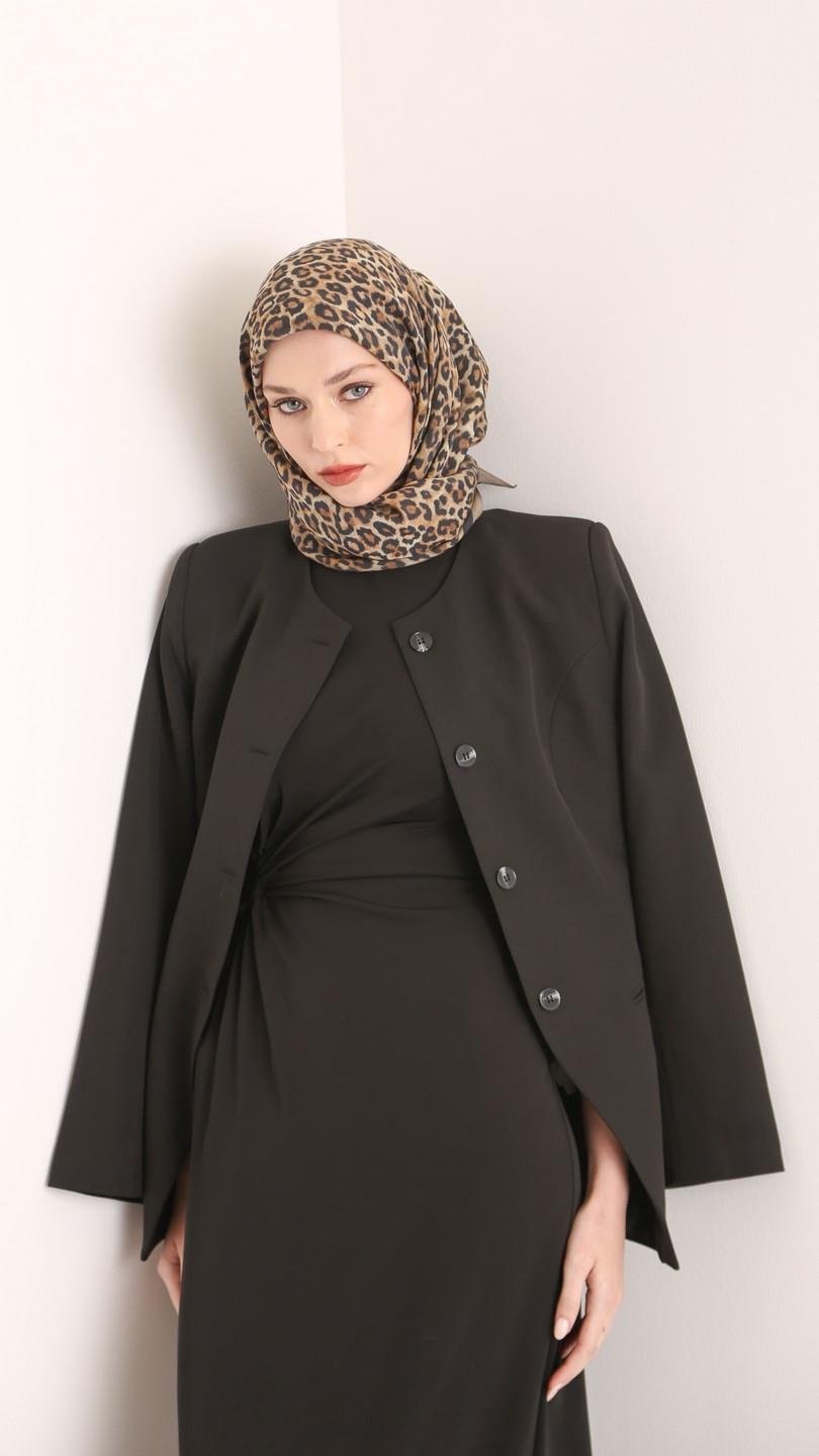 TİNY LEOPARD DESEN EŞARP ORİJİNAL