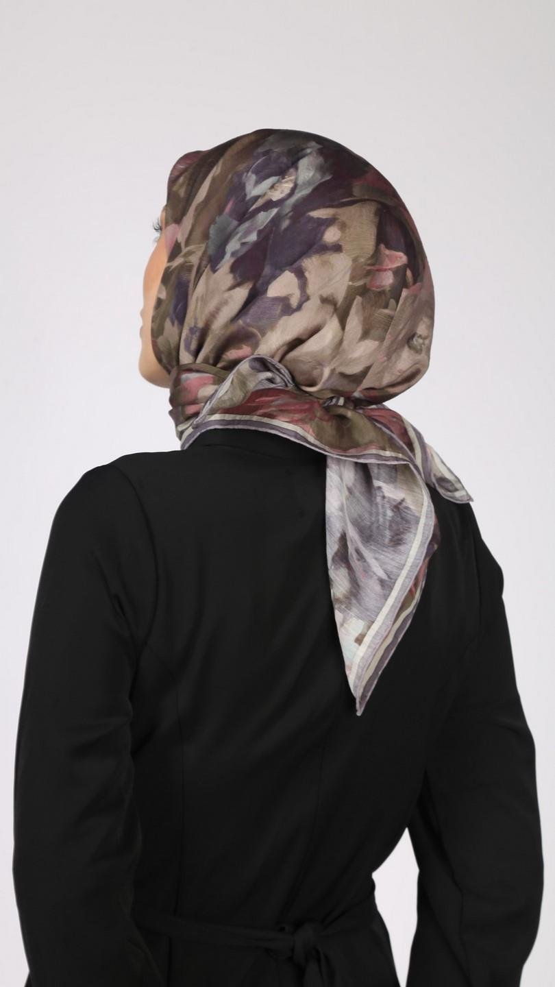 VELMORA DESEN EŞARP LİLA