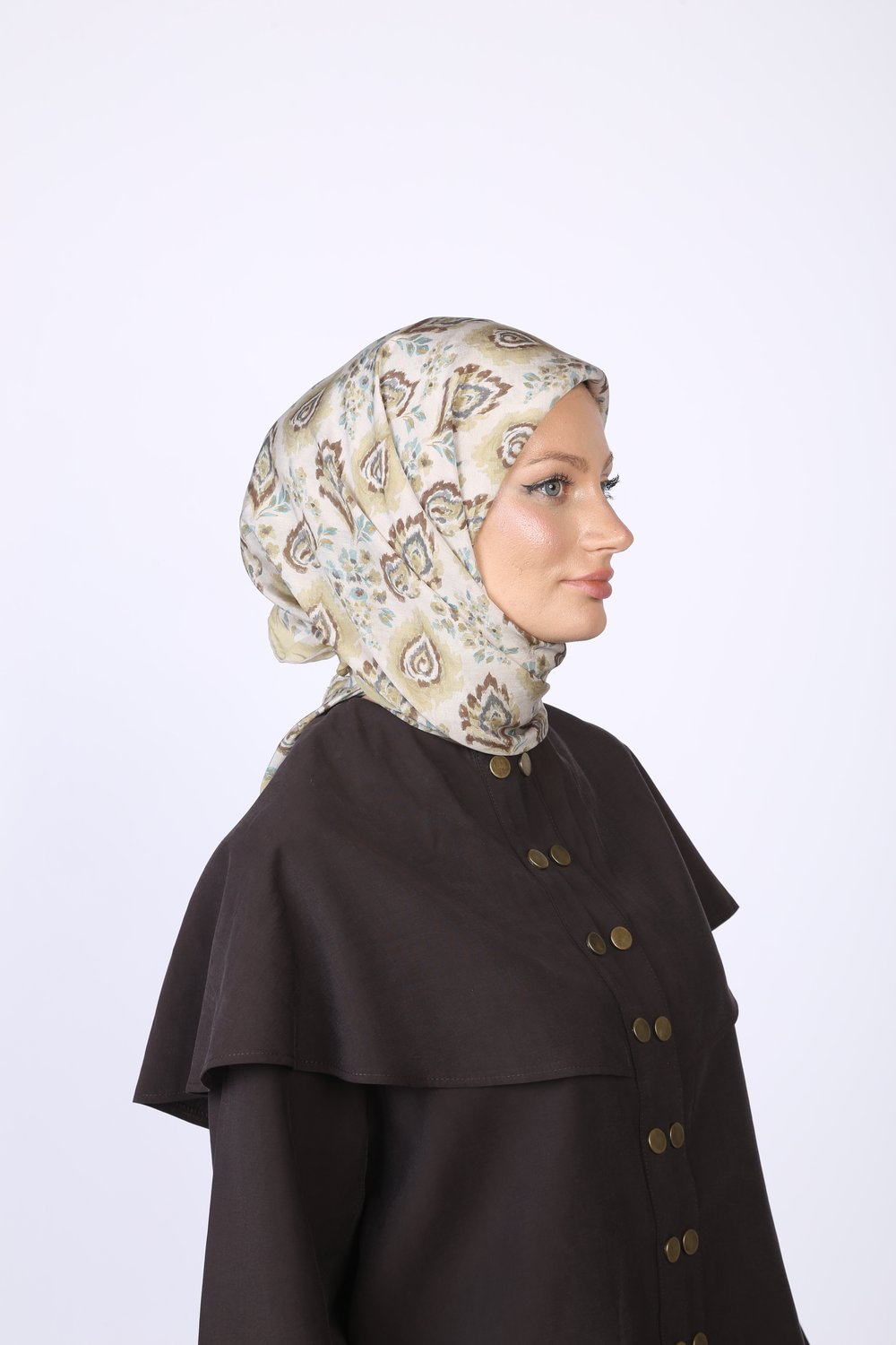 Vina Desen Eşarp Krem