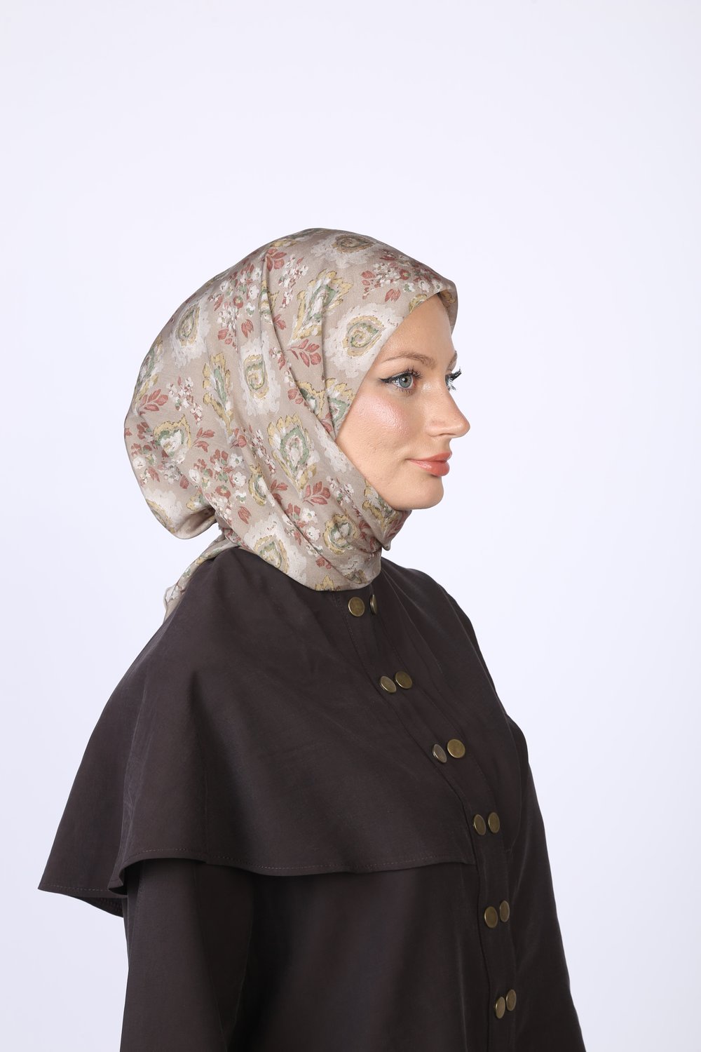 Vina Desen Eşarp Vizon