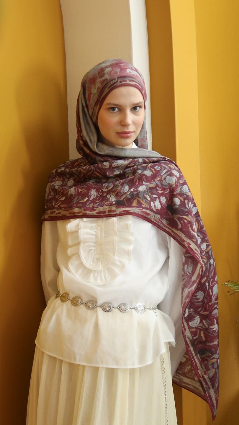 VINSA DESEN ŞAL BORDO-3