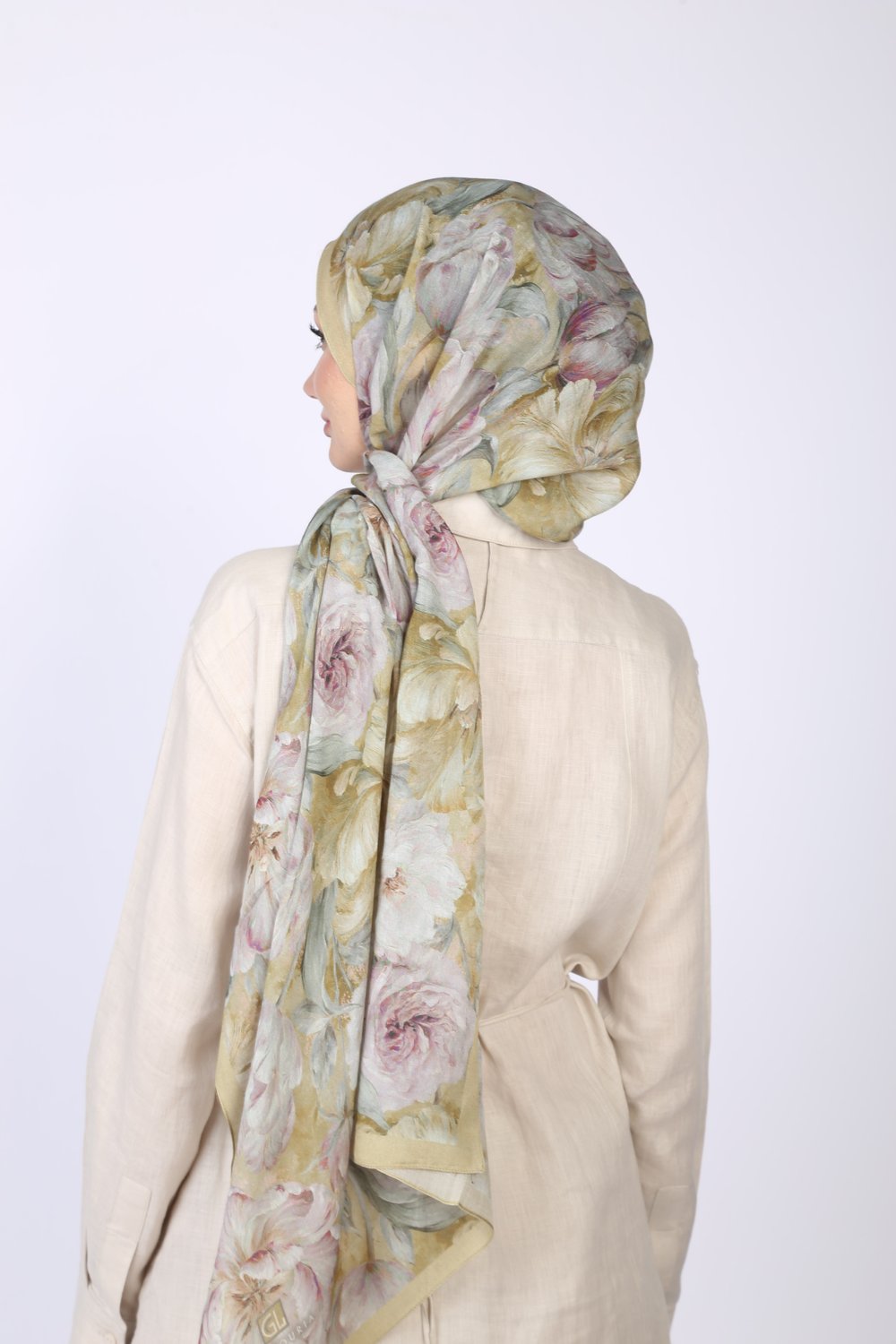 YUKA DESEN ŞAL-PASTEL SARI