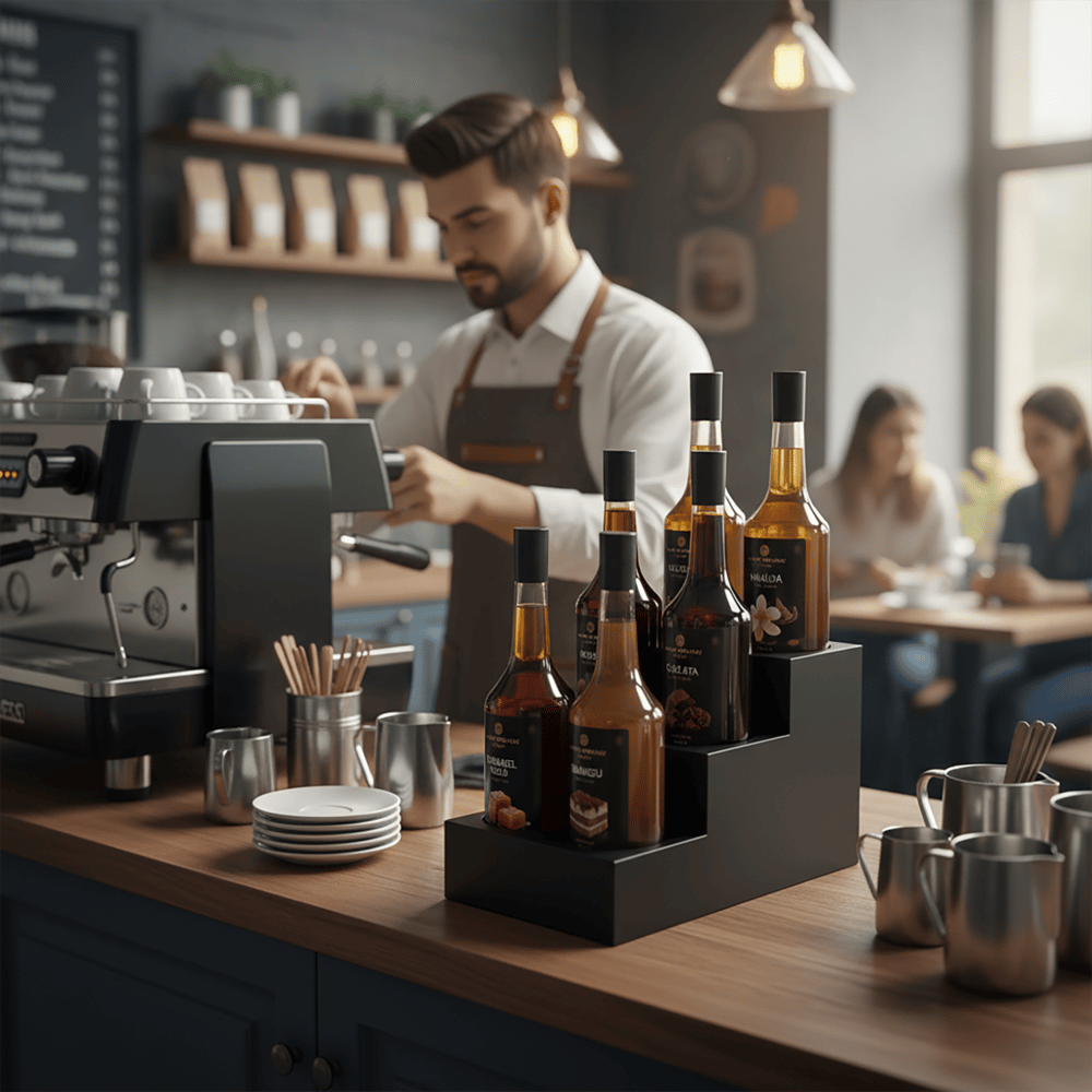 3 KATLI 6 BÖLMELİ MODEL 1 ŞURUP - SOS STANDI (CAFE, BAR VE RESTAURANT)